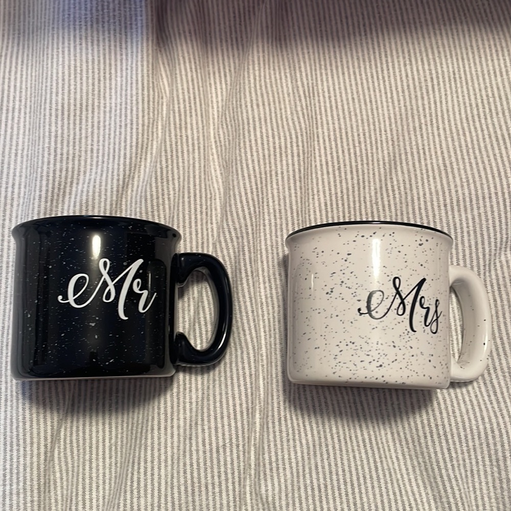 NIB Mr. And Mrs. Coffee Mugs